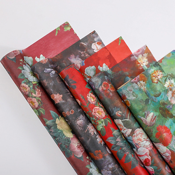 Retro printed non woven fabric Non Woven Fabrics Products Yuyao